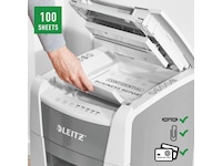 Leitz Makulator IQ Autofeed  Small Office 100, krydsmakulering P4 Makuleringsmaskiner