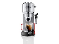 DeLonghi Dedica Style EC685.M Espressomaskine (sølv) Espressomaskiner