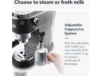 DeLonghi Dedica Style EC685.M Espressomaskine (sølv) Espressomaskiner