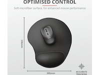 Trust Bigfoot musemåtte sort Musemåtter