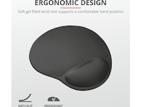 Trust Bigfoot musemåtte sort Musemåtter