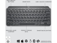 Logitech MX Keys Mini - GRAPHITE Keyboards
