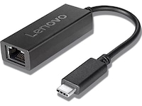 Lenovo USB-C til Ethernet Adapter 20cm (sort) USB-kabler