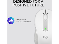Logitech Signature M650 Large trådløs mus Offwhite Mus