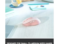 Logitech Signature M650 Medium  trådløs mus Pink Mus