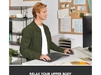 Logitech Lift Vertikal Venstre mus (graphite) Mus