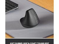 Logitech Lift Vertikal mus (graphite) Mus