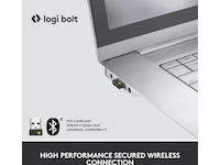 Logitech Lift Vertikal Business mus (off-white) Mus