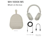 Sony WH-1000XM5 Trådløse høretelefoner, Over-Ear (sølv) Høretelefoner