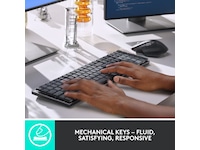 Logitech MX Mechanical Wireless Tactile (graphite) Keyboards