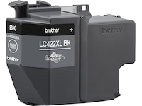 Brother blæk LC422XLBK Sort Blækpatroner