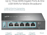 TP-Link ER605 V2 Omada Gigabit VPN Router Routere