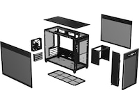 ASUS Prime AP201 MicroATX (sort) Mini/Micro/Nano tower