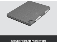 Logitech iPad 10,9" / 11" Combo Touch Tastaturcover (oxford grey) Cover til tablet