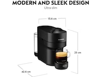 Nespresso Vertuo Pop By Delonghi kapselmaskin ENV90.B (sort) Kapselmaskiner