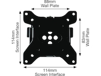 B-Tech BT7510 Vægophæng op til 28" Væg ophæng