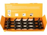 Kenson RIB 38cm Kabelholder (3pk) Arbejdssted – tilbehør