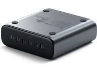 Satechi GaN 6Port 200W Ladestation (space gray) Mobilopladere