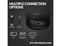 Logitech Pro X 2 Lightspeed Trådløst Gaming Headset (sort) Gamingheadset