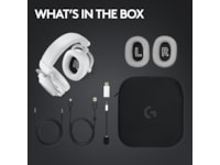 Logitech Pro X 2 Lightspeed Trådløst Gaming Headset (hvid) Gamingheadset