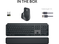 Logitech MX Keys S bundle (graphite) Keyboards