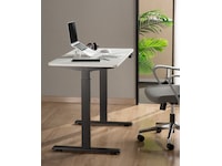 Ergonomisk hæve/sænke skrivebord 120cm (sort) Aktivitetsborde