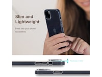 iiglo iPhone 15 Plus Silikone cover (gennemsigtig) Mobilcover