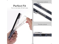 iiglo iPhone 15 Plus Silikone cover (gennemsigtig) Mobilcover