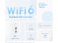 TP-Link Deco X10 2-pack Mesh Routere
