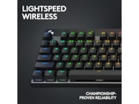 Logitech G Pro X TKL Lightspeed Trådløst Gaming tastatur (sort) Gamingkeyboard