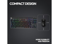 Logitech G Pro X TKL Lightspeed Trådløst Gaming tastatur (sort) Gamingkeyboard