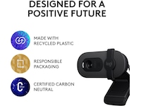 Logitech Brio 100 Full HD webkamera (graphite) Webkameraer