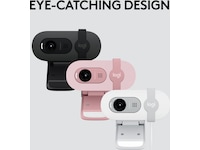 Logitech Brio 100 Full HD webkamera (off-white) Webkameraer