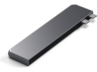Satechi MacBook Air M2 Slim Pro Docking (space gray) Dockingstation og USB-hub