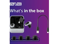 Sony INZONE Buds True Wireless Gaming høretelefoner (hvid) In-ear høretelefoner