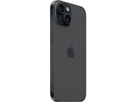 iPhone 15 256GB (sort) Mobiltelefoner