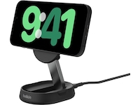 Belkin BoostCharge Pro foldbar trådløs opladningsstander (sort) Trådløs oplader