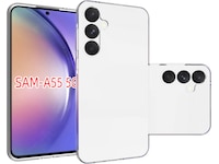 iiglo Samsung Galaxy A55 Silikonecover (transparent) Mobilcover
