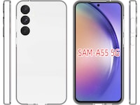 iiglo Samsung Galaxy A55 Silikonecover (transparent) Mobilcover