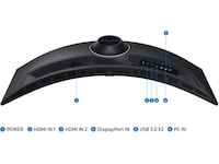 Samsung 49" Odyssey G9 curved skærm C49CG950 Skærme