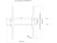Andersson WMT 2.0 vægophæng TV tilt 32-55" TV-ophæng & stativ