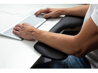 KENSON 8805 symmetrisk underarmsstøtte (sort) Ergonomiske