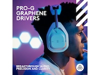 Astro A50 X LIGHTSPEED Trådløst Gaming headset + basestation (hvid) Gamingheadset