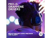 Astro A50 X LIGHTSPEED Trådløst Gaming headset + basestation (sort) Gamingheadset