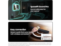 Samsung HW-S710D soundbar med subwoofer (sort) Soundbars