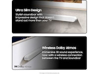 Samsung HW-S711D soundbar med subwoofer (hvid) Soundbars