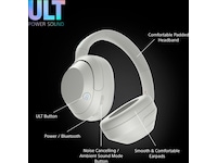 Sony ULT WEAR trådløse høretelefoner Over-Ear med mic (hvid) Høretelefoner