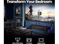 BenQ 4K DLP LED projektor X500i Projektorer