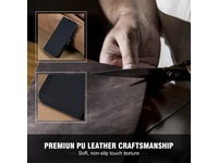 iiglo iPhone 16 Plus Wallet cover (sort) Mobilcover