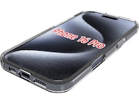 iiglo iPhone 16 Pro Silikone cover (gennemsigtig) Mobilcover